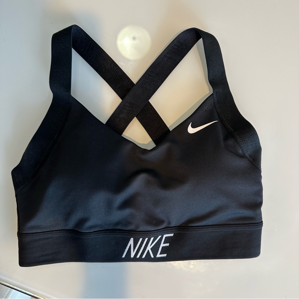 Nike Black Sports Bra Performance Intimates